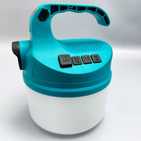 Кемпинговый фонарь-лампа с встроенной Bluethooth колонкой 3W LED + 36SMD Multifunctional camping light XQ-Y08 (зарядка USB, 4 режима работы) продажа и отгрузка коробками кор/60шт